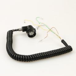 Spiralkabel für Funk 70 Hörer mit 10-polig. Natostecker