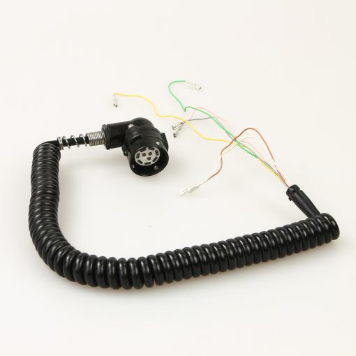 Spiralkabel für Funk 70 Hörer mit 10-polig. Natostecker
