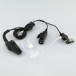 Headset mit Schallschlauch für Kenwood mit Systemstecker