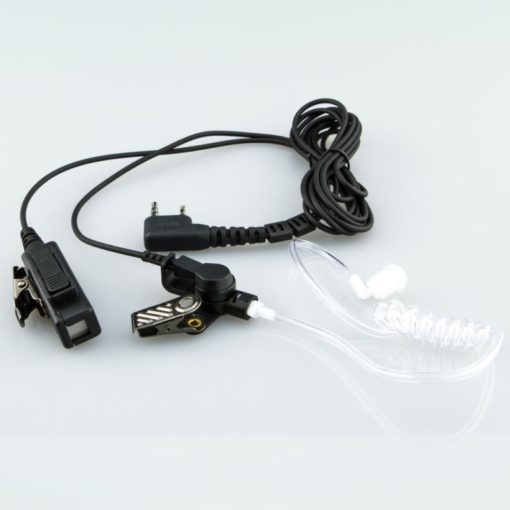 Headset mit Schallschlauch für Kenwood mit Klinkenstecker
