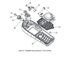 Motorola MTH800 Selector knob cover - 3687537V02
