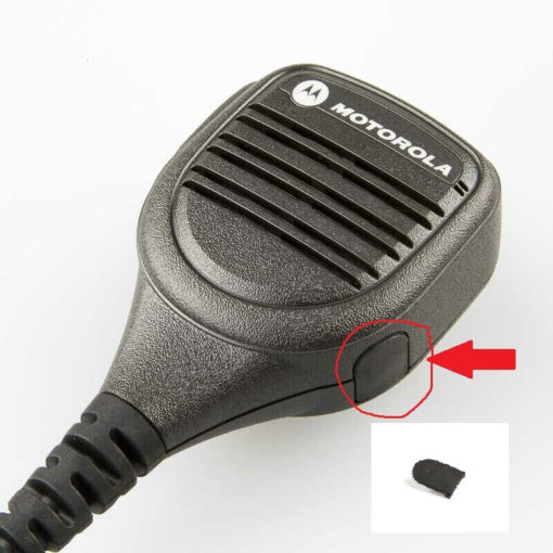 Motorola seitliche Audio Abdeckung für Mikrofone - Dust Cover