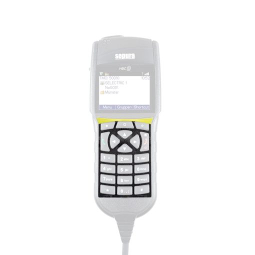 Sepura HBC3 Handbedienapparat Tastaturrahmen 700-00822 Schwarz – Bild 2
